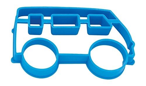 Luckies lukegmb eggmobile moule pour oeuf plastique bleu 10,7 x 16,5 x 2 cm