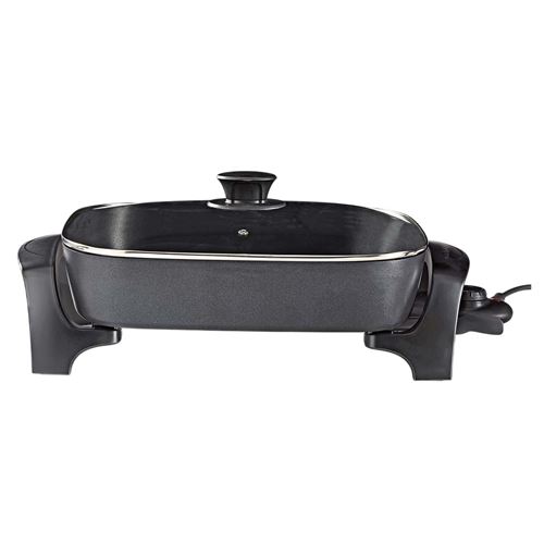 Nedis Noir Poêle À Frire Électrique 7L 2200W 40Cm En Aluminium - Neuf - Image 4