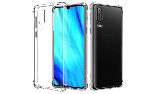 Coque souple pour Huawei P30 coins renforcés transparente