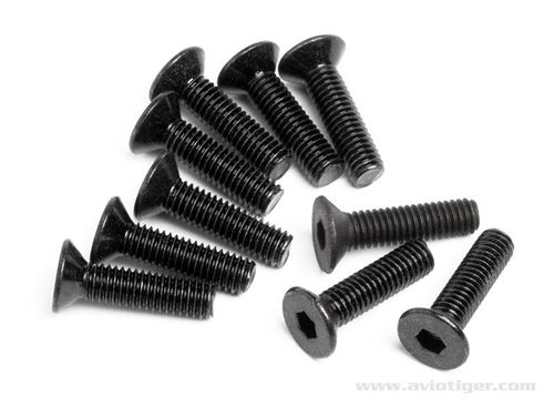 HPI Vis Hex Tete Plate M3X12Mm (S10)