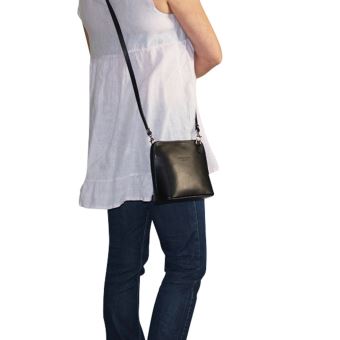 Petit Sac Bandouliere Cuir Noir Maroquinerie Business Achat Prix Fnac