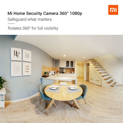 CAMERA XIAOMI MI HOME SECURITY 360-NEUF-BLANC