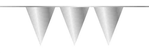 Ligne de drapeau 10 mètres argent 5 pièces