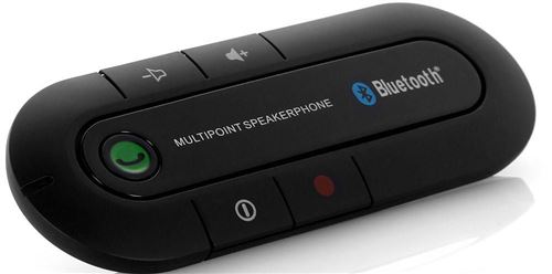 Kit main libre Bluetooth SOFTMIC - Noir