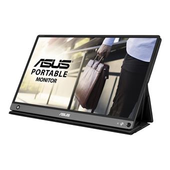 ASUS ZenScreen GO MB16AHP - Écran LCD - 15.6" - portable - 1920 x 1080 Full HD (1080p) - IPS - 250 cd/m² - 700:1 - Micro HDMI, USB-C - haut-parleurs - noir