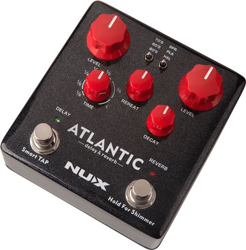 NUX Atlantic Delay & Reverb pédale d'effet stéréo