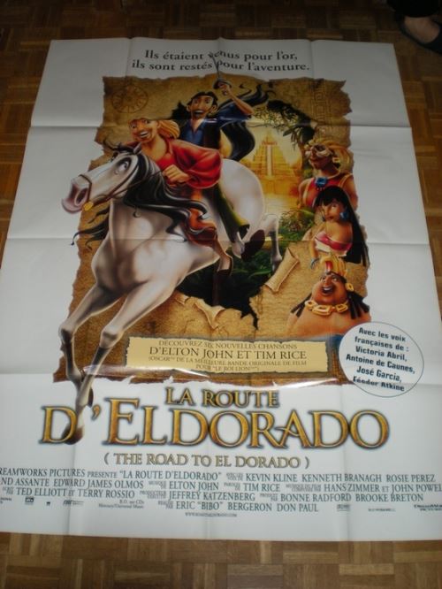 La Route D'Eldorado AFFICHE CINEMA ORIGINALE
