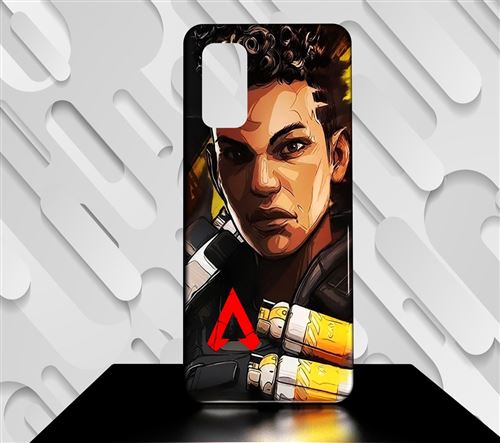 Coque pour Galaxy PLUS S20+ Jeu Video Apex Legends Bangalore 17