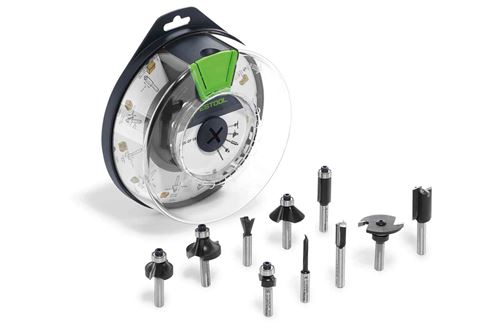 Fraise pour Défonseuse Festool Coffret De 10 Fraises Ø8Mm Festool 498979