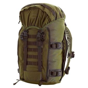Sac à Dos Militaire Vintage Berghaus Grand Format Kaki - Toile Robuste, Nombreuses Poches, Occasion En Bon état