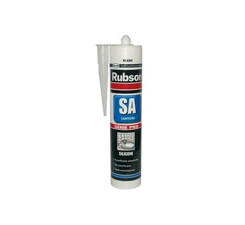 Rubson Blanc Mastic Silicone Sanitaire 300Ml - 165170 - Image 1