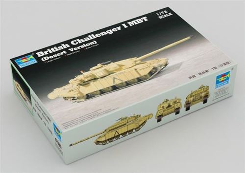 Trumpeter British Challenger 1Mtb (Desert Version) - 1:72E - Image 1