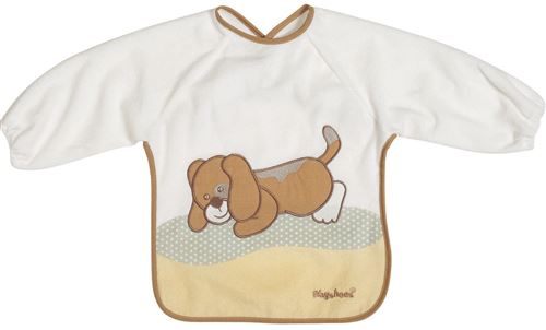 Playshoes bavoir à manches - motif chien