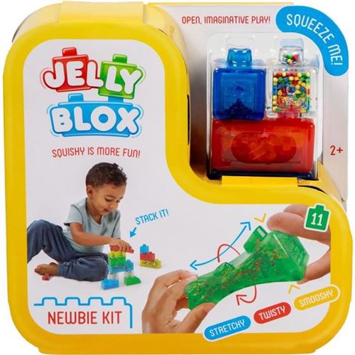 Goliath Vert Jeu De Construction - Jelly Blox Newbie Kit - Blocs Souples Et Tactiles Des 2 Ans - Neuf - Image 3