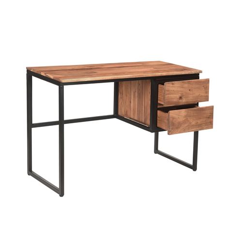 Milwaukee Bureau au design industriel 140x60 en métal au style moderne