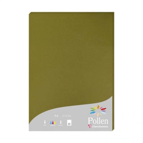 50 Feuilles A4 Pollen coloris Algue 210g