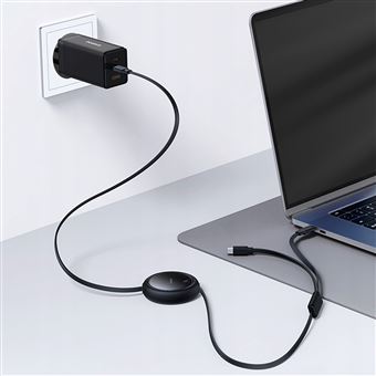Câble USB-C Vers Lightning BASEUS - Charge Et Données - Noir - Neuf