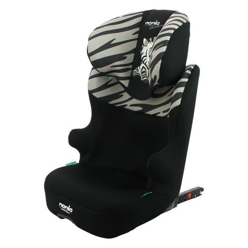 Rehausseur isofix START I FIX 106-140cm R129 –de 5 à 10 ans– Têtière réglable– Base inclinable – Marron - Fabrication française
