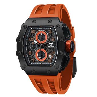 TSAR BOMBA Montre de Luxe Etanche 50M Analogique Chronometre Grand