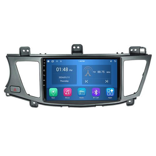 Autoradio RoverOne® Bluetooth CarPlay Android Auto Navigation 4Go RAM 64Go ROM pour Kia Cadenza K7 2011-2012