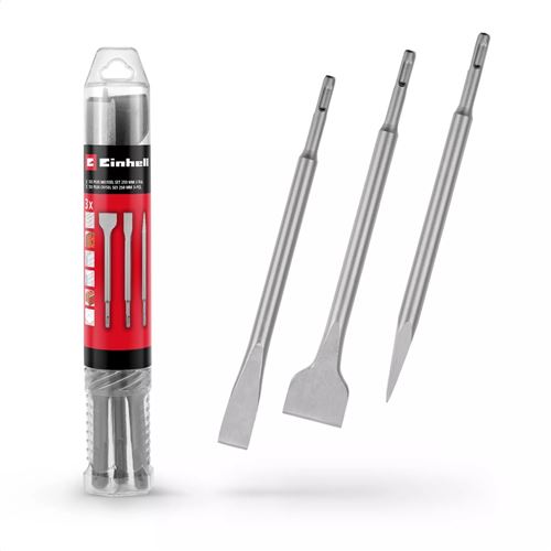 Non Communiqué Einhell Coffret De Burins Sds Plus 3 Pièces