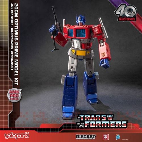 TRANSFORMERS Generation One AMK Pro Optimus Prime Plastic Model Kit Yolopark - Image 5
