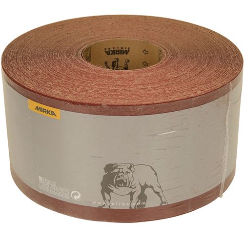 Bande abrasive papier long Avomax MIRKA ABRASIFS - 150 x 2640 mm - grain 120 - 374CG00112KF