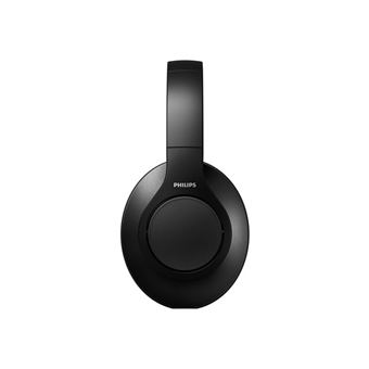 Philips TAH6206BK - Écouteurs avec micro - circum-aural - Bluetooth - sans fil, filaire - isolation acoustique - noir