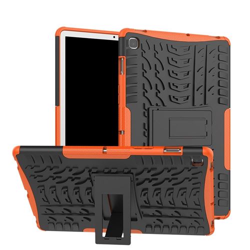 Coque rigide anti choc pour Samsung Galaxy Tab S5e T720 / T725 (10,5 pouces) - ORANGE - htdmobiles