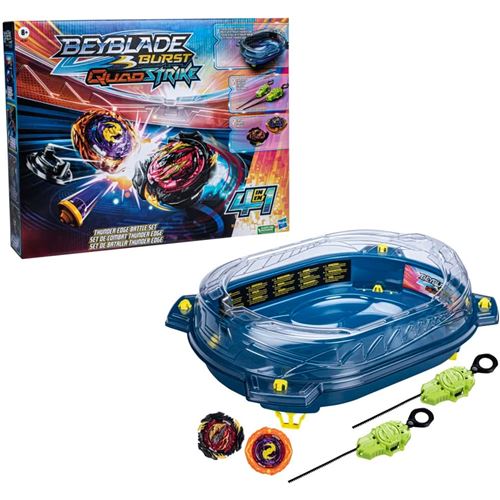 Figurine Beyblade Burst QuadStrike Set de combat Thunder Edge État correct - Beyblade reconditionné disponible sur Fnac