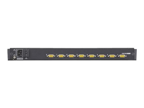ATEN LCD KVM Switches CL1308N - KVM-console met KVM-schakelaar - 8 poorten - PS/2, USB - 19 - bevestigbaar in rack - 1280 x 1024 @ 75 Hz