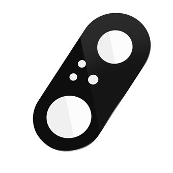 Verre De Rechange Pour Caméra Google Pixel 7 XoTek - Lentille De Protection Arrière Autocollante, Verre Trempé (Noir) - 4