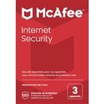 McAfee Internet Security - Licence 2 ans - 3 postes - A télécharger