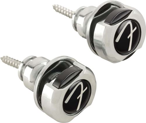 Non Communiqué Fender Infinity Strap Locks, Chrome