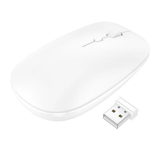 Souris optique sans fil Blanche 2,4G DPI 1600 Little Boutik®