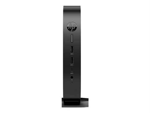 HP Elite t655 - Client léger - SFF 1 x Ryzen Embedded R2314 / jusqu'à 3.5 GHz - RAM 8 Go - flash 64 Go - eMMC - Radeon Graphics - Gigabit Ethernet, IEEE 802.11ax (Wi-Fi 6), Bluetooth 5.2 - Win 10 IoT Enterprise - moniteur : aucun - clavier : Anglais int