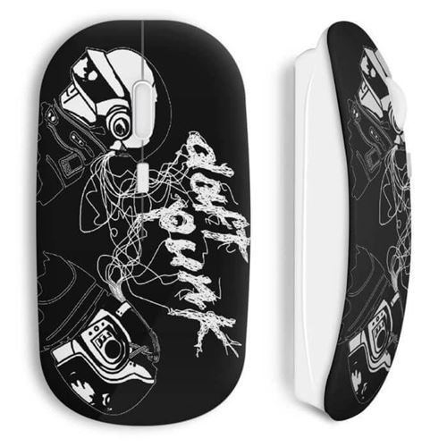 Souris Sans Fil Daft Punk Draw Music Maniacase