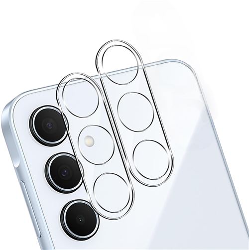 Verres Protection Camera Arriere Transparent X2 Pour Samsung Galaxy A35 Little Boutik©