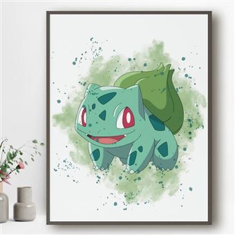 Posters: Pokémon Poster décoratif sur toile pour salon, chambre à coucher  30 x 45 cm - Cdiscount Maison