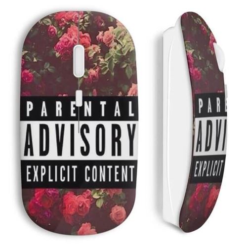 Souris Sans Fil Parental Advisory Explicit Content Maniacase