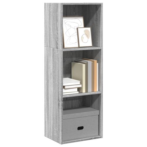 VIDAXL - Bibliothèque - Sonoma - Gris - 40x30x114 cm - Image 3
