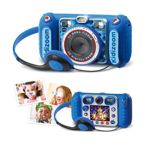 Vtech - Kidizoom Duo Dx Bleu - Appareil Photo Enfant