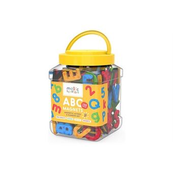 Jeu Magnétique éducatif - 52 Lettres Et Chiffres Aimantés - Alphabet Pour Frigo - Apprentissage Enfant