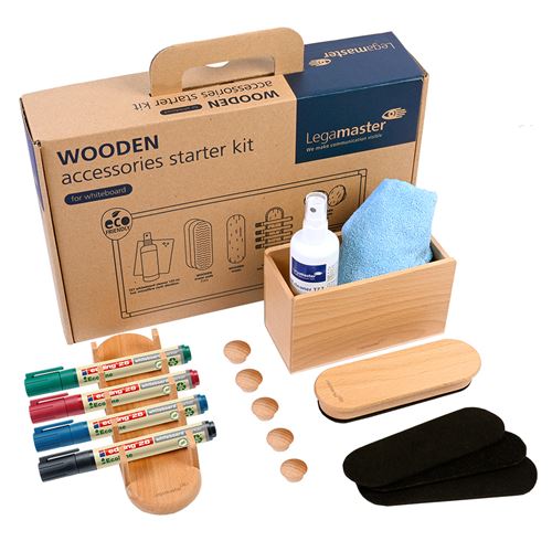 Kit de démarrage Wooden pour tableaux blancs