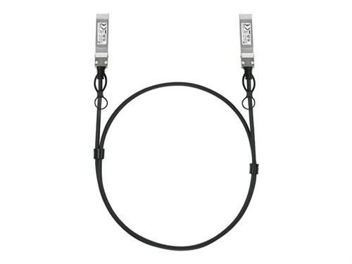 TP-Link Omada SM6220-1M V1 - Câble d'attache directe 25GBase - SFP28 pour SFP28 - 1 m - twinaxial - passif