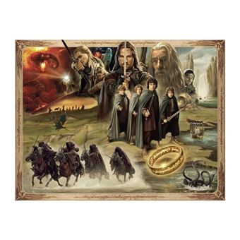 Puzzle Ravensburger La Communauté de l'anneau Le Seigneur des anneaux 2000 pièces