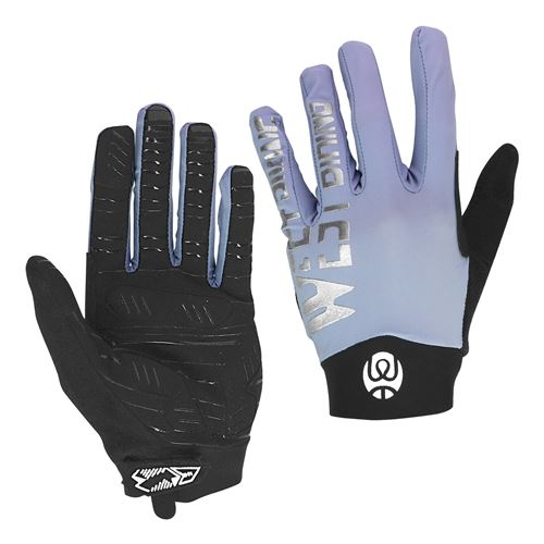 Gants pour V&eacute;lo Fonction tactile Paume Antid&eacute;rapante West Biking XS bleu