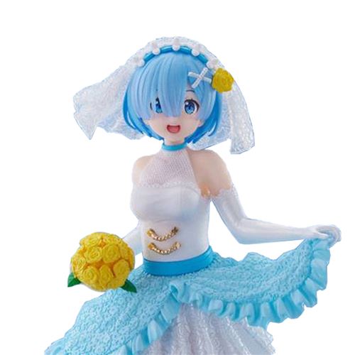 Figurine Taito Re:ZERO Rem Ver. Wedding Flower 21 cm