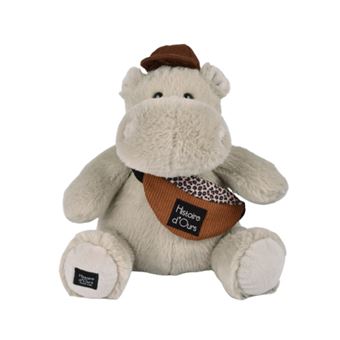 Peluche Hippopotame HELLO BROOK 20 cm - 1