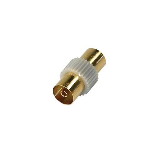 APM - Coupleur d'antenne - IEC connector (9.52mm) femelle pour IEC connector (9.52mm) femelle - coaxial